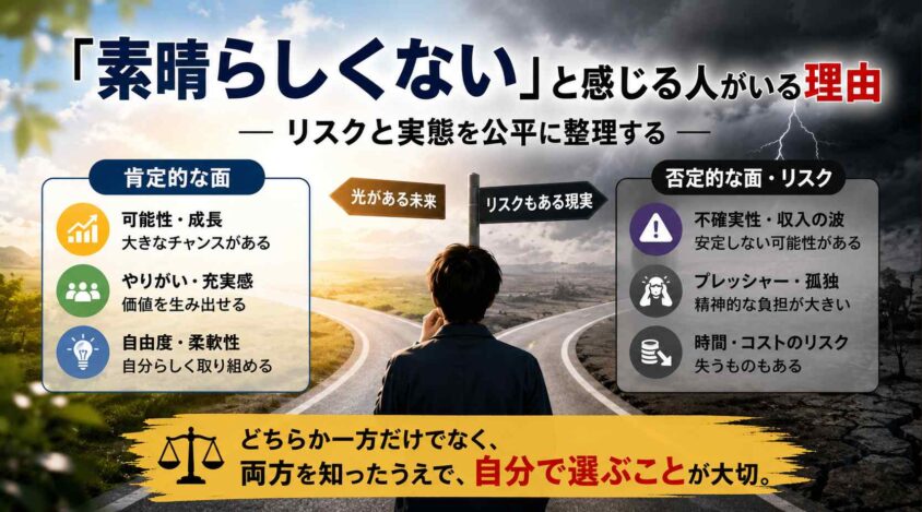 「素晴らしい」と感じる人がいる理由：肯定的な見方を公平に整理する