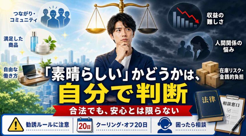 まとめ：「素晴らしい」かどうかは、自分で判断するもの