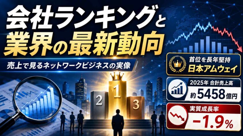 会社ランキングと業界の最新動向