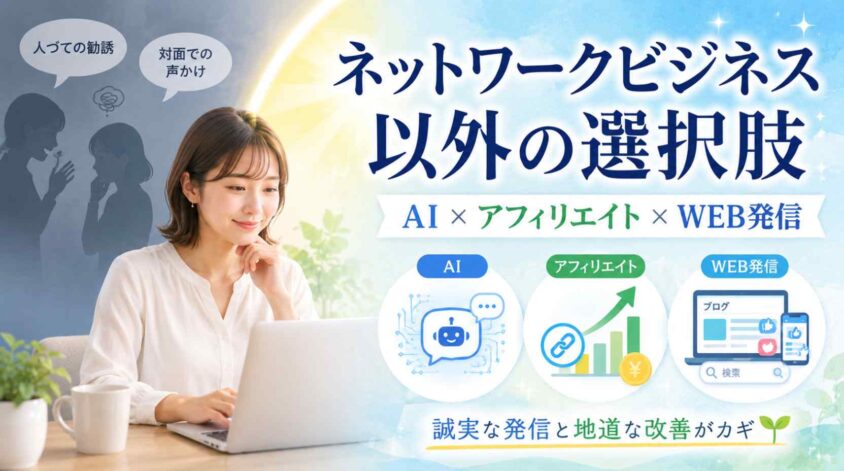 パステル総研のネットワークビジネス以外の選択肢