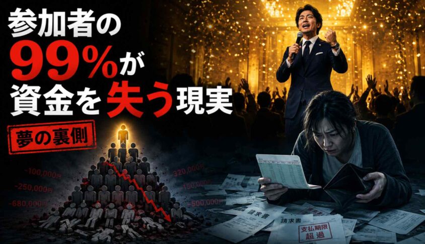 参加者の99％が資金を失うという現実