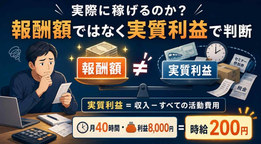 実際に稼げるのかを見極める方法