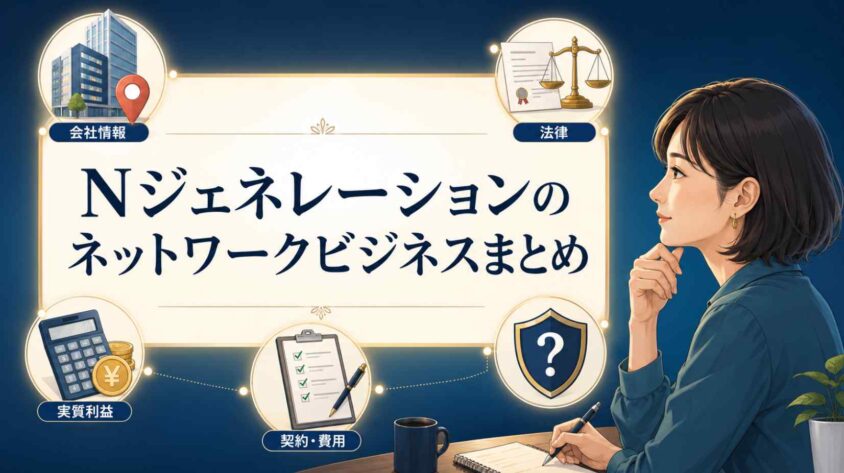 Nジェネレーションのネットワークビジネスまとめ