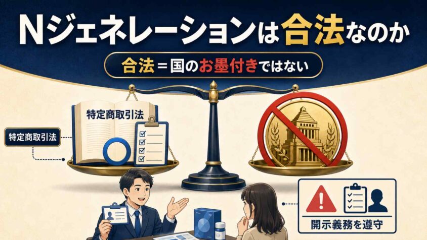 Nジェネレーションは合法なのか